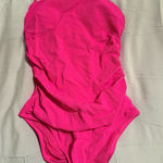 Jessica Simpson One-Piece  Swimsuit Pink S Photo 0