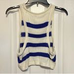 Poof! Poof knit striped crop sweater Photo 6
