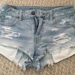 American Eagle Outfitters High Waisted Denim Shorts Blue Size 2 Photo 0