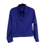 Athleta  Altitude Polartec Half Zip Sweatshirt in Noble Blue - Size XS Photo 2