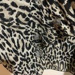 Unique spectrum  Leopard Print Sheer‎ Blouse Photo 6