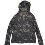 Sonoma  Camo Full Zip Hoodie Size Large green camouflage lightweight Photo 0