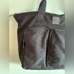 Tommy Hilfiger  TH Sport Black Star Top Handle Tote Bag Emo Pop Punk Mom Photo 1