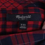 Madewell Flannel Short Sleeve Dress Women's XXS Photo 5