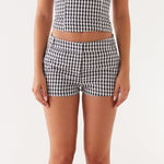 Peppermayo NWT  - Clayton Top - Black Gingham Photo 0