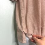 Akris Punto Lurex Knit Short Sleeve Metallic Rose, Blush Knit Top 10 Photo 4