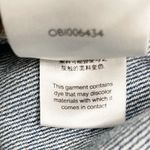 Free People Bailey Denim Miniskirt Medium Wash Frayed Fringe Hem Women’s Size 28 Photo 12