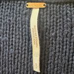 Free People  Oversized Preppy Kenzie Tunic Sweater Dress Vest Navy Size Small Photo 10