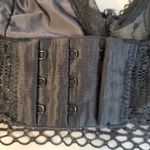 Victoria's Secret Victoria’s Secret Dot Mesh & Lace Scoop‎ Bralette Black Festival Witchy Size XS Photo 3