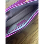 Ann Taylor Vintage Purple Suede Baguette Bag – Genuine Leather Photo 5