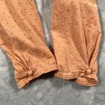 Kara Thoms Blouse Small Prairie Cottage Ruffle Boho Coastal Feminine Flowy Brown Photo 5