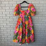 SheIn NEW Dress Vacation Tropical Floral Bright Colorful Size Medium Photo 6