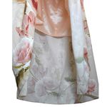 City Chic NWT Floral Print Draped Shoulders Maxi Dress in Petal Rose Pink Rose Photo 10