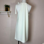 Guess White Halter Mini Dress, Size Large Photo 3