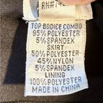 Cache Vintage Caché Fit and Flare Party Dress Stiff Hem Satin Skirt Size 6💛 Photo 10