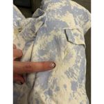 Thakoon Collective Tie Dye Pastel Blazer Jacket Blue White Womens 4 Photo 8