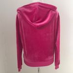 Sanctuary  Hot Pink Velour Hoodie Sz XS Photo 3