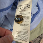 Maeve NWT Anthropologie  Colette High Waist Linen Blend Shorts W14P Sky Photo 4