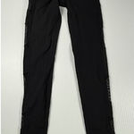 Alo Yoga Black High Waist Workout Leggings with Mesh Panels XS Photo 0