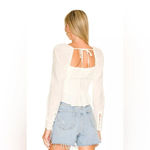 Free People Aurora Top Blouse Crop White Size XS (see Description) Photo 1