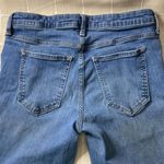 Gap Womens Regular Medium Wash Ripped Skinny Jeans Stretch Denim Casual Size 29 Photo 7
