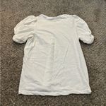 ALC Frank A.L.C. Kati Ruched Puff Sleeve T-Shirt Photo 3