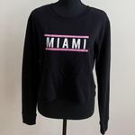 Garage Black Miami Print Sweater Photo 0