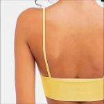 Free People New with tags intimately  Andi Square Neck Seamless Bralette Photo 1