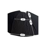 BCBGeneration  black tunic blouse Top size S Photo 2