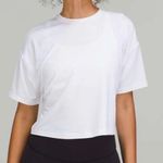 Lululemon Abrasion Resistant Training t shirt white size 2 EUC Photo 0