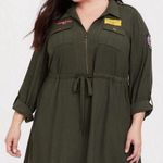 Torrid Her Universe Captain Marvel Shirt Dress - New - Size 18/20 (2) Photo 0