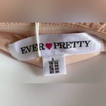 Ever Pretty  | Pink Off Shoulder Ruffle Thigh Slit Bridesmaid Dress | NWT | Small Photo 2