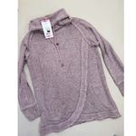 Chelsea & Theodore Set of 2 Size S Sweaters Pink Gray Cowl Neck Cozy Tops Soft Photo 1