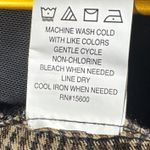 Briggs New York Briggs Women's Brown Houndstooth Straight Leg Dress Pants Size 16 Photo 4