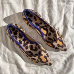 Rothy's Rothy’s The Point Big Cat Leopard Print Flat Shoes Women’s Size 8.5 Photo 1
