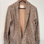 Abercrombie & Fitch Abercrombie Fitch Soft AF Sz S Leopard Print Open Front Cardigan Sweater Photo 0