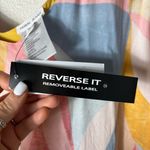 NWT Tribal Jeans Colorful Geometric Women's Reversible Sleeveless Blouse size XL Pink Photo 3