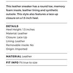 Like New L'Amour Des Pieds Leather Zoyya
Loafers / Sneakers Black Size 10 Photo 9