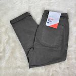 Sunday Revolve Le Soleil Pant Contrast Stripe Frayed Hem in Cactus Size 28 NWT Green Photo 8