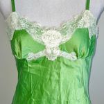 EXPRESS Y2K Silk Garden Mini Slip Dress Photo 5