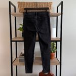 Ralph Lauren Lauren Mid-Rise Zip Ankle Washed Black Skinny Jeans, 4 Photo 3