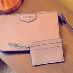 Nine West Blush Wristlet and Cardholder Set Photo 0
