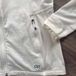 Outdoor Research Cream Hooded Jacket Full Zip Hoodie Cream Medium Photo 4