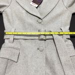 Johnny Was Biya Embroidered Floral Wool Blend Belted Coat Grey Sz S NWT Photo 13