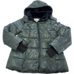 Steve Madden  Jacket‎ Womens Medium Hooded Faux Fur Lined Puffer Coat Warm Zip Photo 0