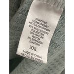 Chaser  Top Women XXL Blue Thermal Long‎ Sleeve V-Neck Pullover Polyester Blend Photo 6