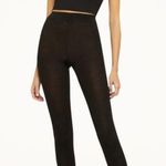 Wolford Cashmere Silk Tights in Mocca Small New Womens Nylons Brown Photo 0