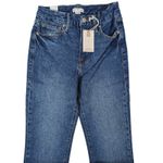 Good American ‎ Good Classic Raw Hem Jeans 0/25 NWT Photo 2