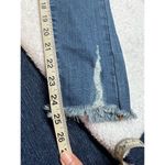 Indigo Rein  High Rise * Crop * Raw Hem * distressed jeans Sz 1 NWT ￼ Photo 8