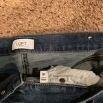 Loft  Dark Blue Flare Jeans Photo 2